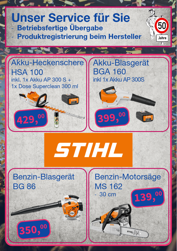 50 Jahre Hocke Jubelwochen Flyer 2