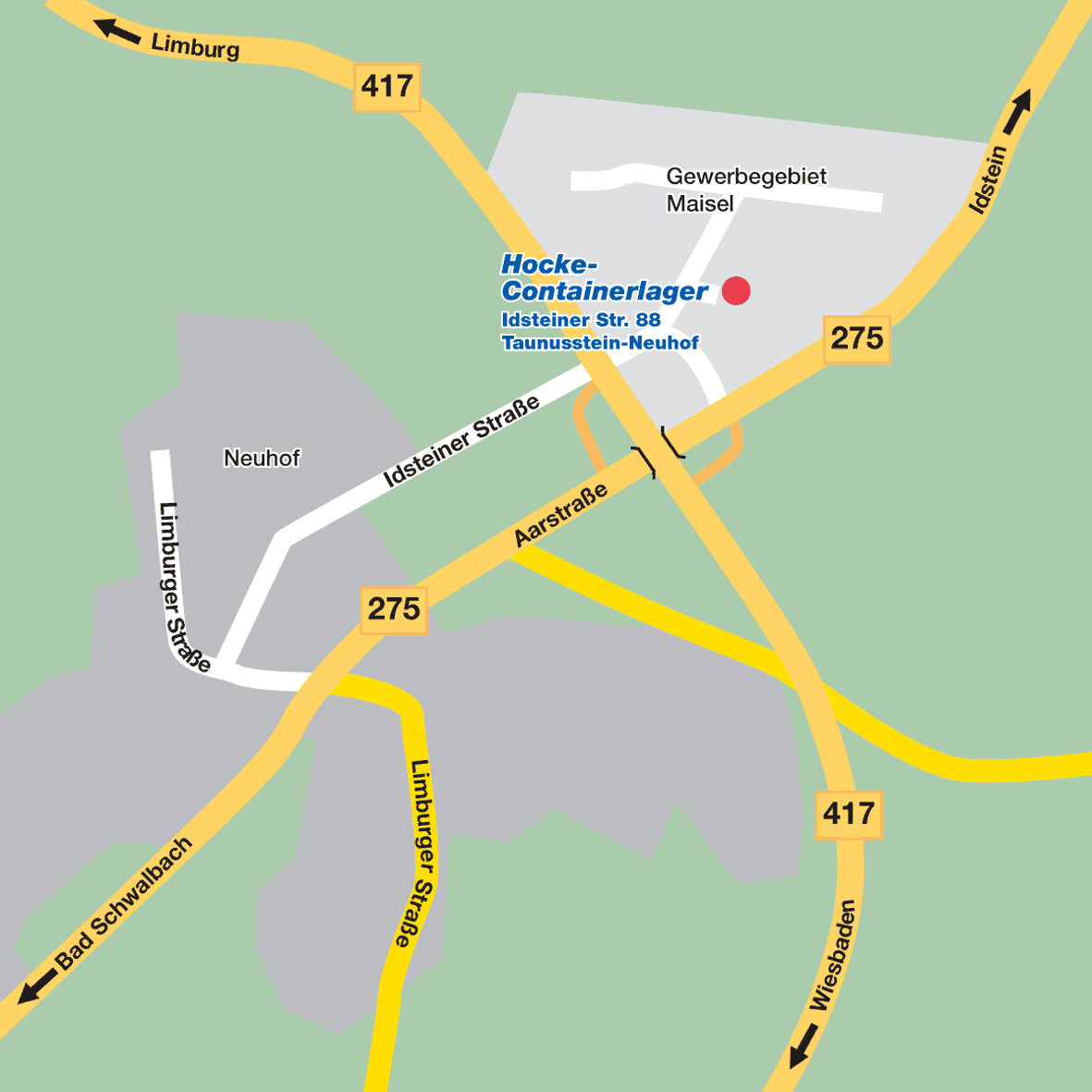 Lageplan Neuhof
